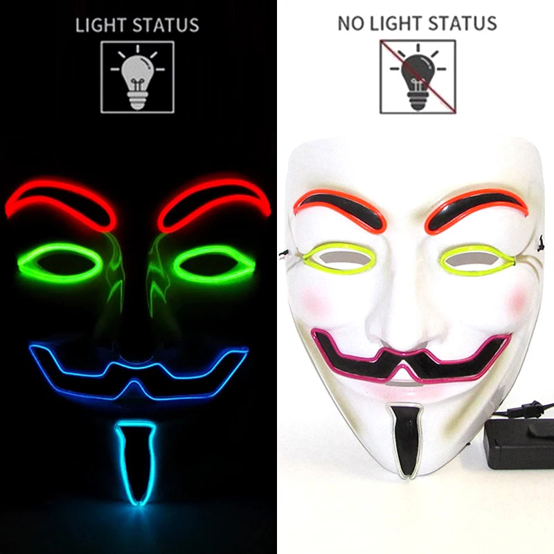 GlowMask - Anonymous