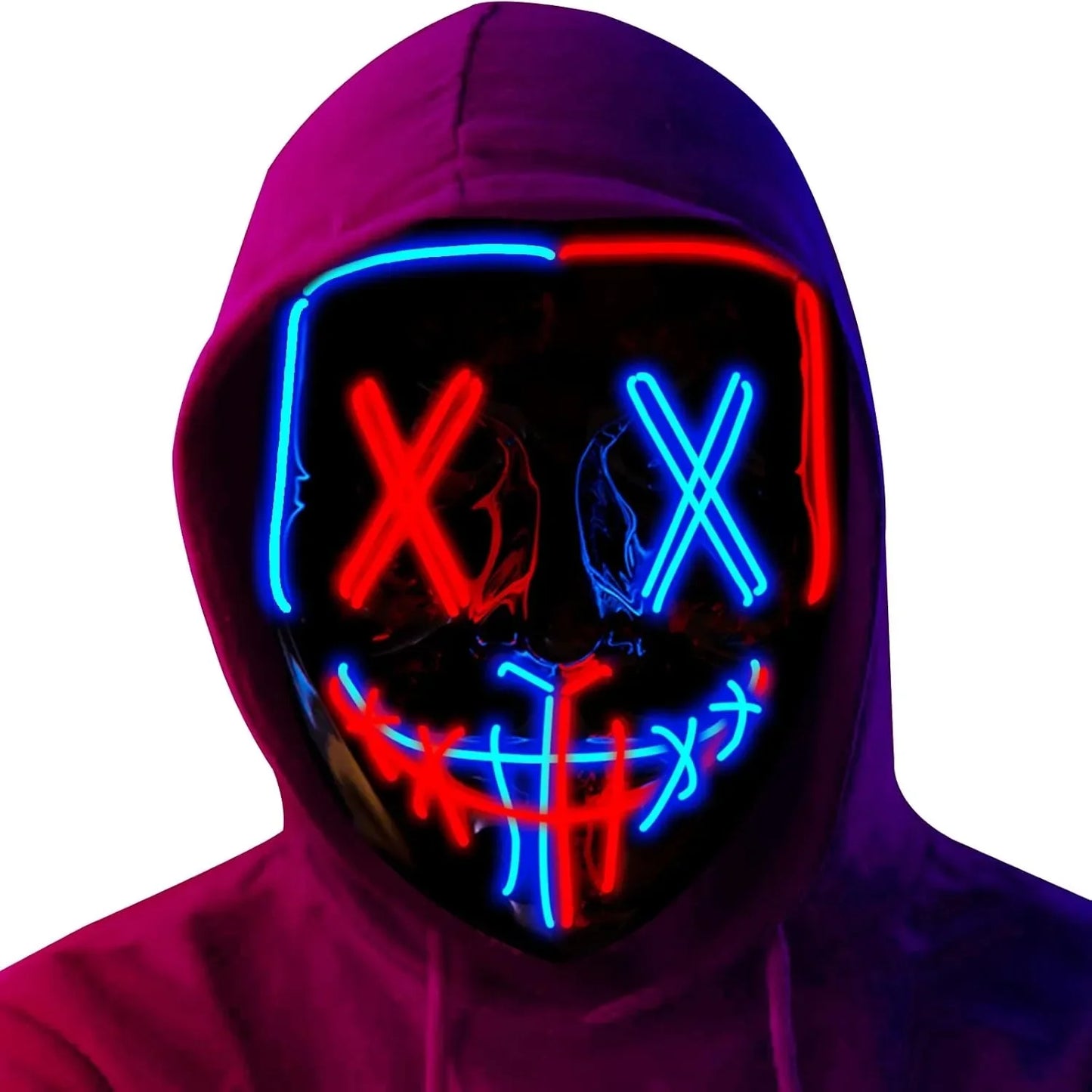 GlowMask X-Skull