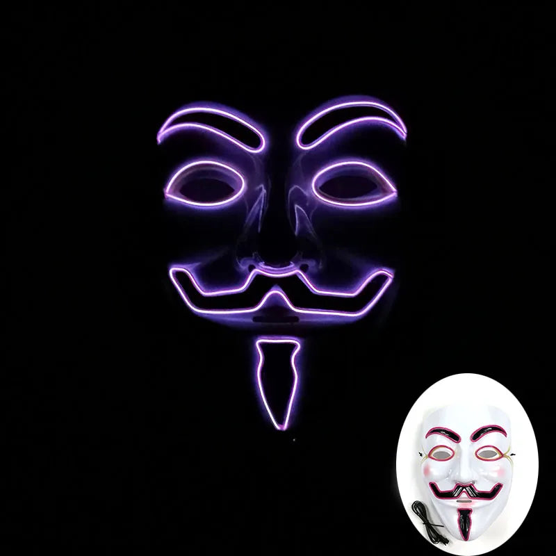 GlowMask - Anonymous