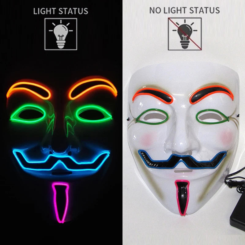 GlowMask - Anonymous