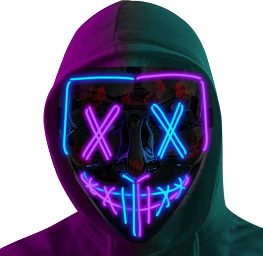 GlowMask X-Skull