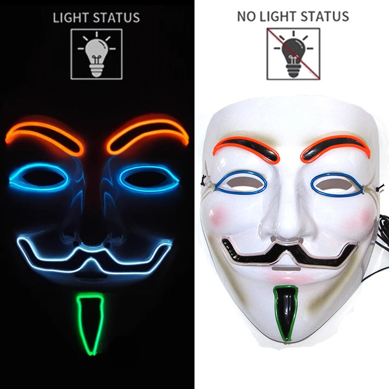 GlowMask - Anonymous