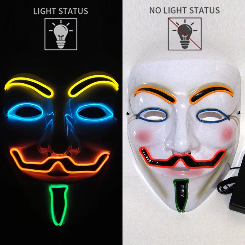 GlowMask - Anonymous