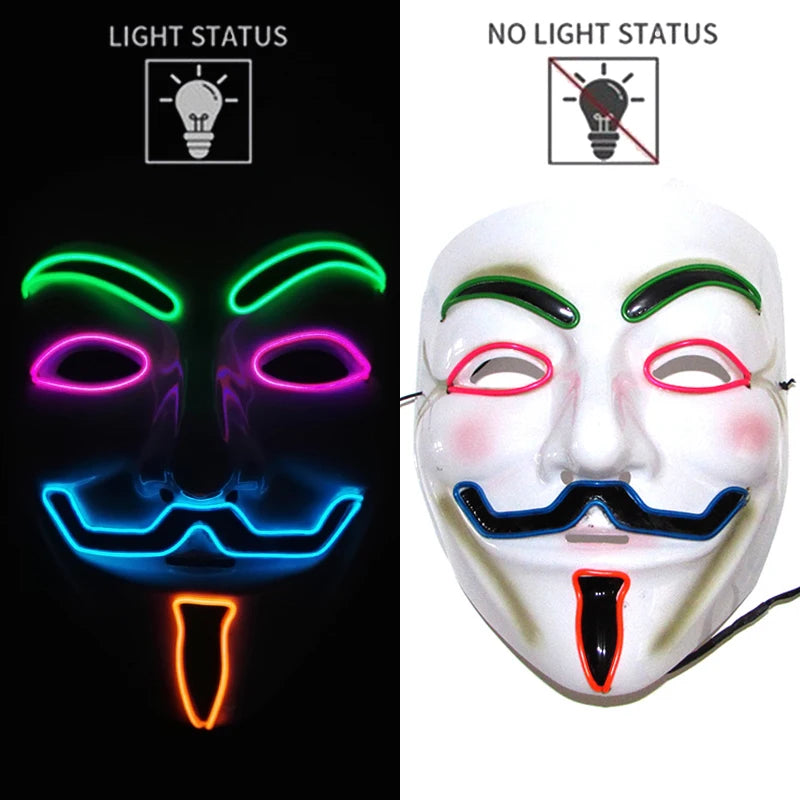 GlowMask - Anonymous