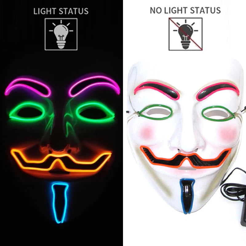 GlowMask - Anonymous